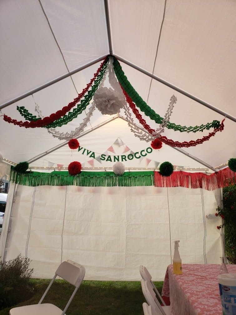 YITAHOME 20x40FT Party Tent Heavy Duty Wedding Tent Event Shelters Outdoor Canopy Upgraded Galvanized Steel Carport with Removable Sidewall Windows for Commercial and Parties customer photo 2