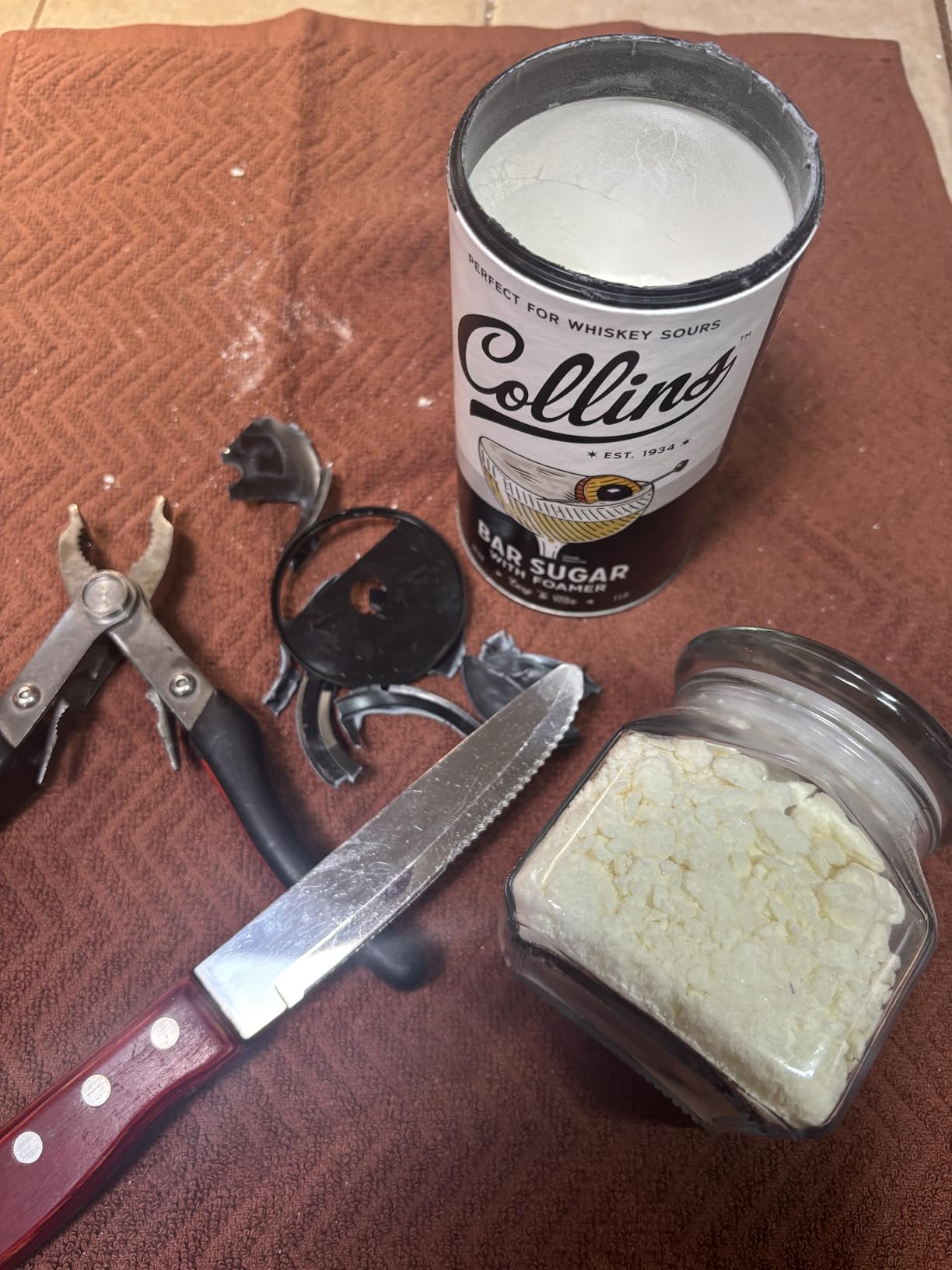 Collins Salt & Sugar Cocktail Rimming Kit - White Margarita Salt, Spicy Citrus Margarita Salt & Red Rimming Sugar - Drink Rimmer Set, Home Bar Accessories, Margarita Gifts customer photo 2