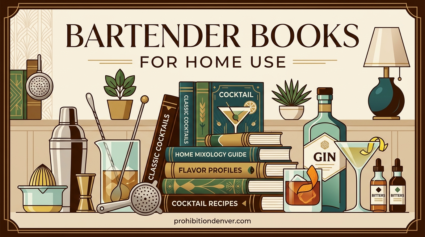 Bartender Books for Home Use