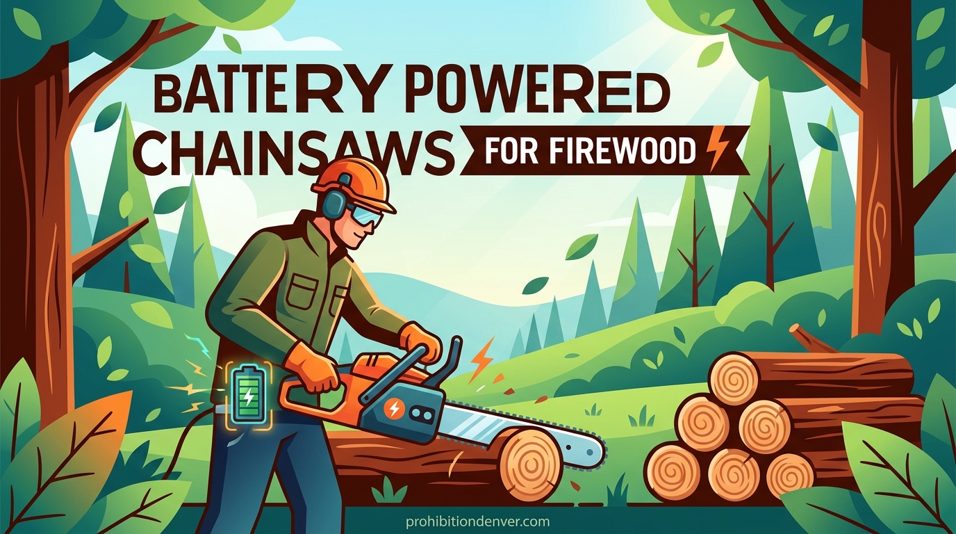 Battery Powered Chainsaws for Firewood