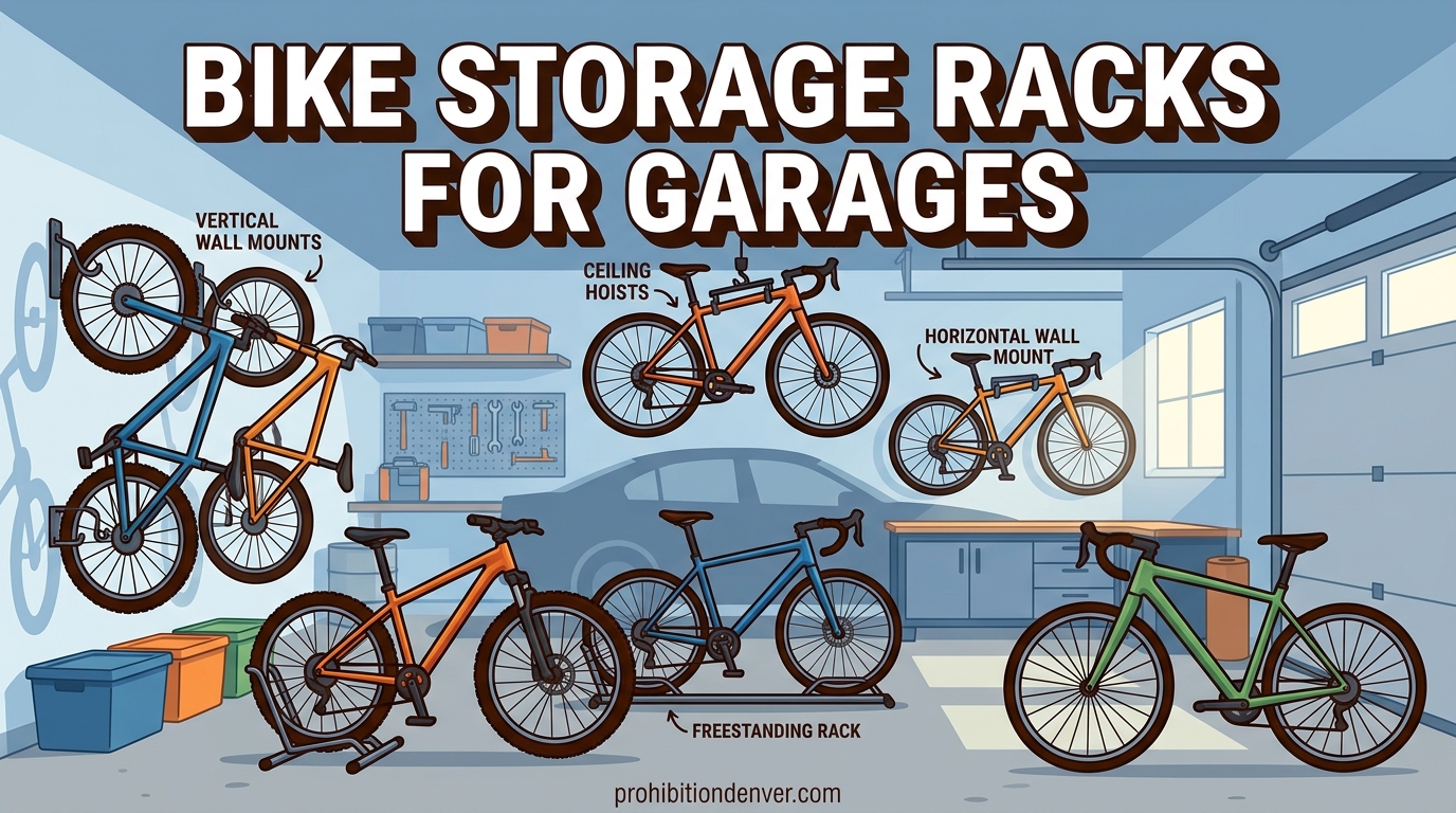 Bike Storage Racks for Garages