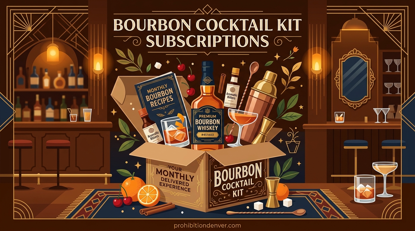 Bourbon Cocktail Kit Subscriptions