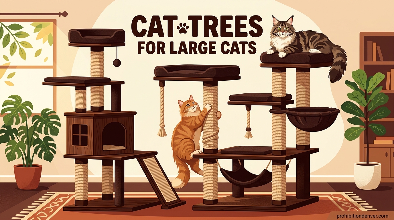 Cat Trees for Large Cats