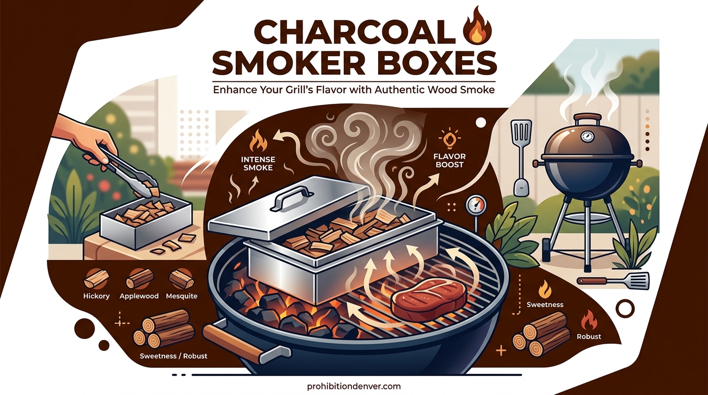 Charcoal Smoker Boxes