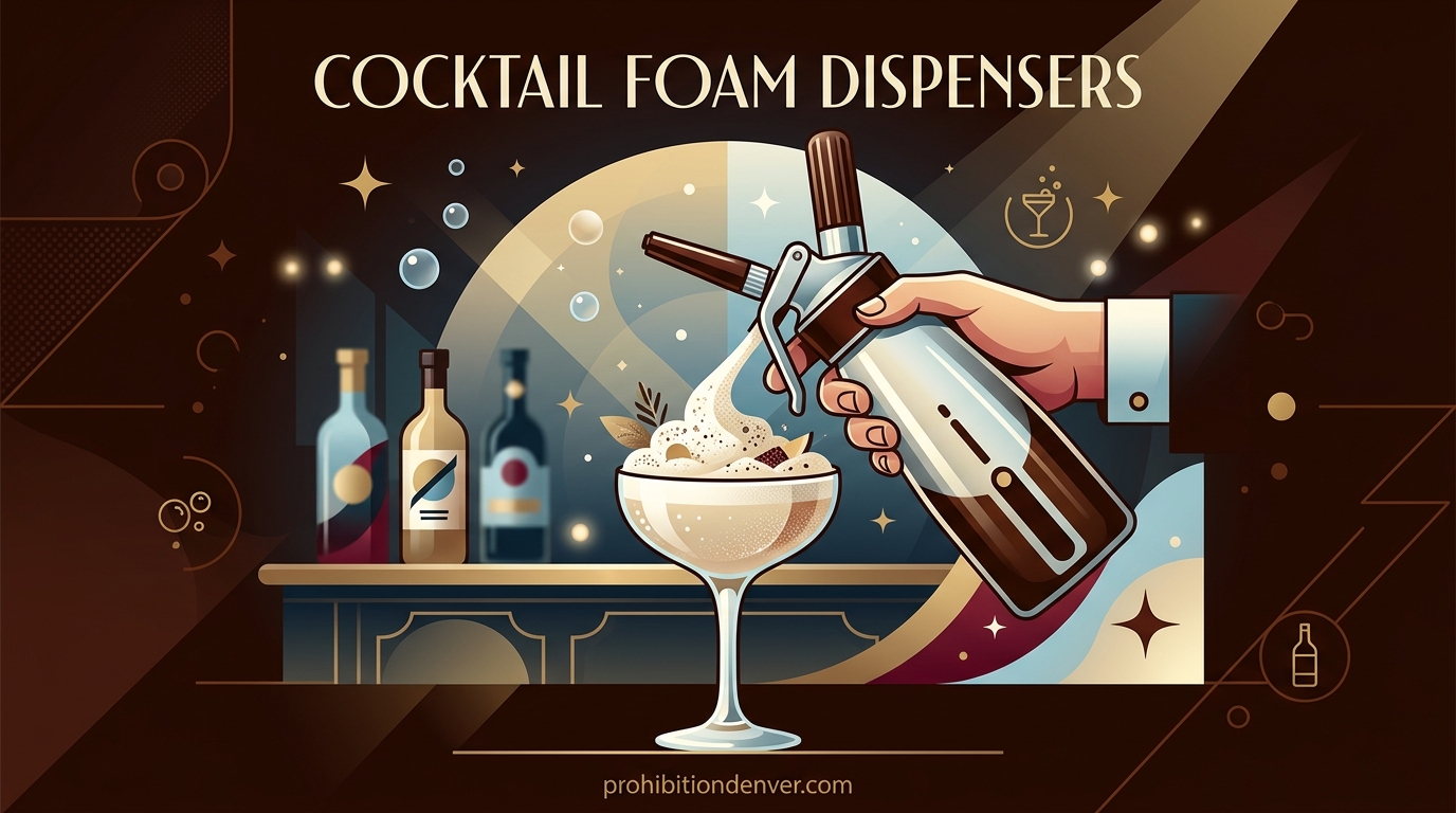 Cocktail Foam Dispensers