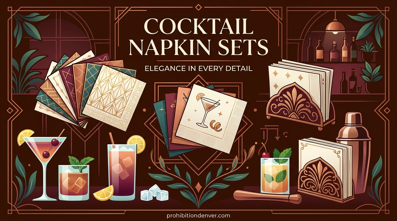 Cocktail Napkin Sets