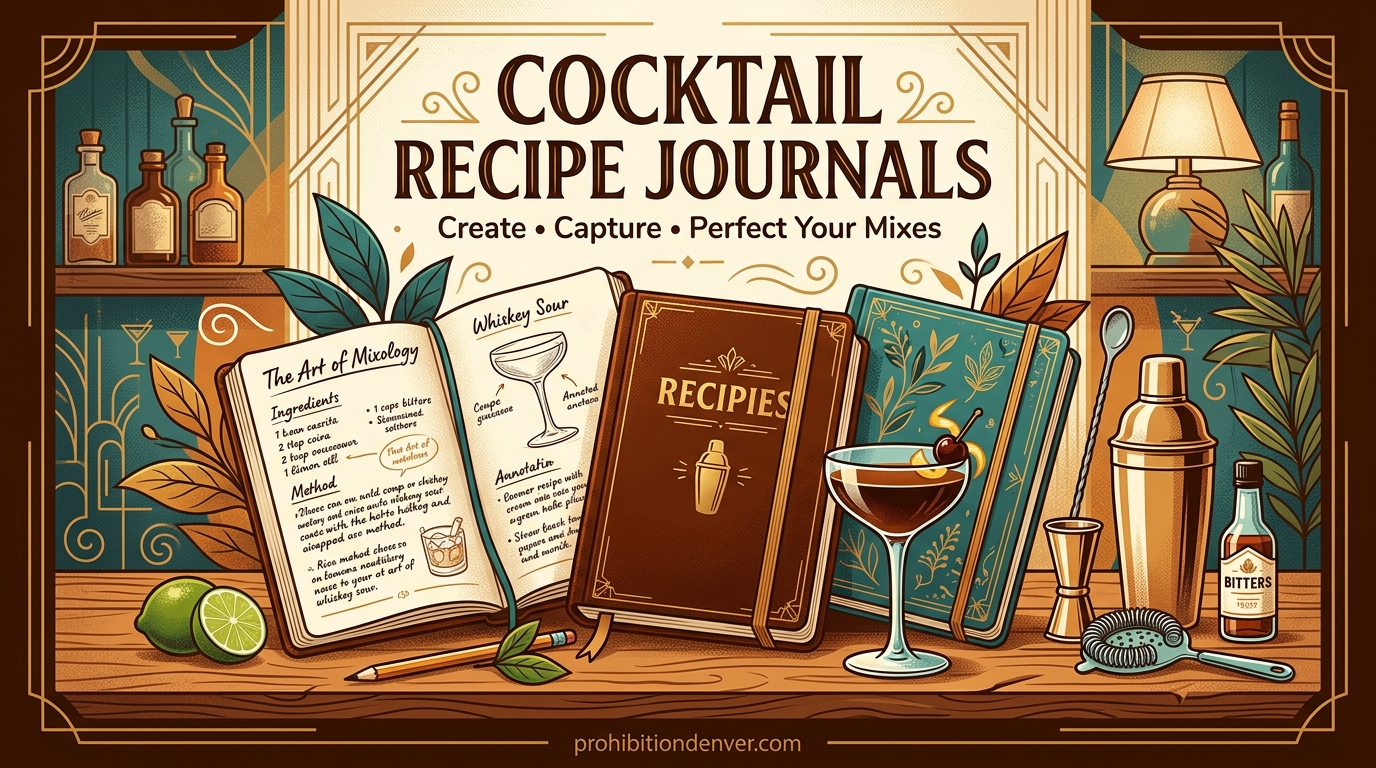 Cocktail Recipe Journals
