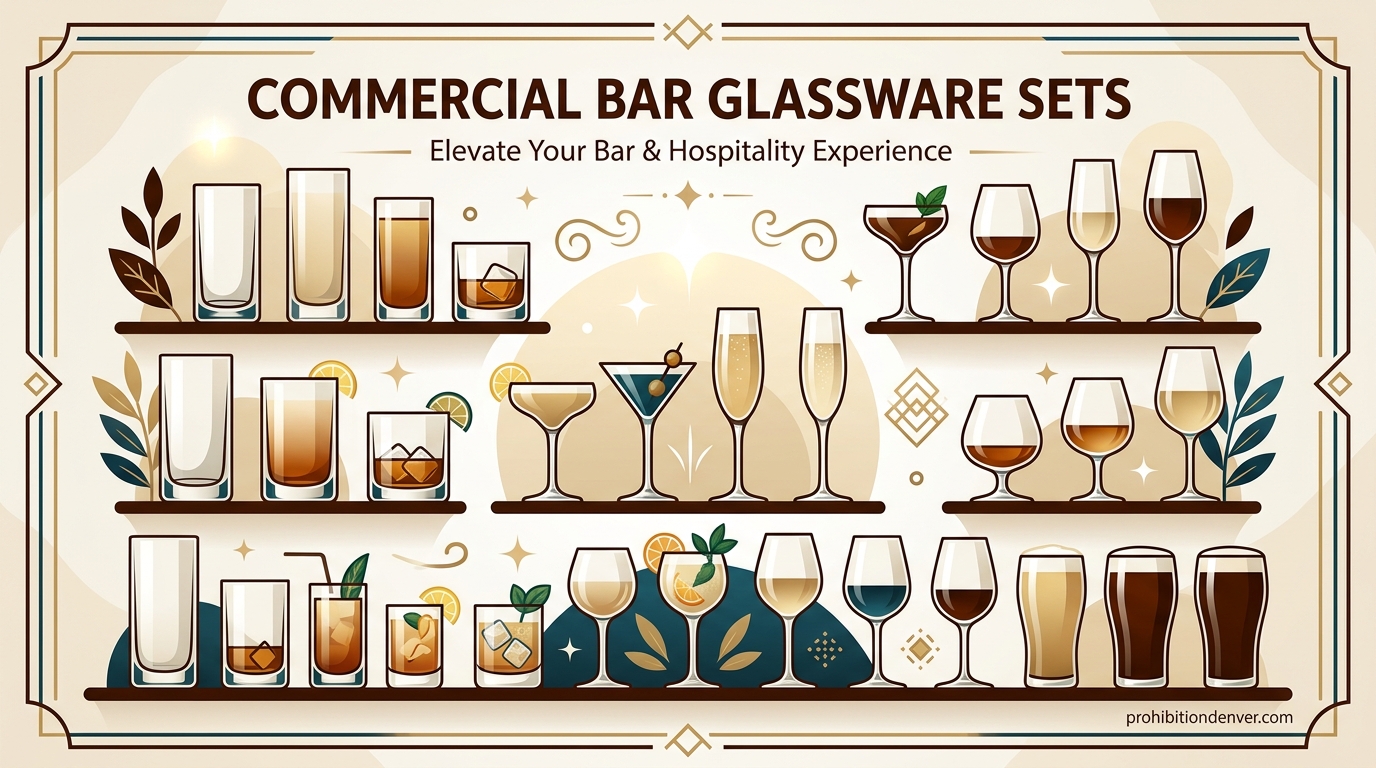 Commercial Bar Glassware Sets