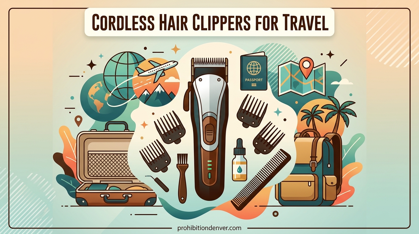 Cordless Hair Clippers for Travel