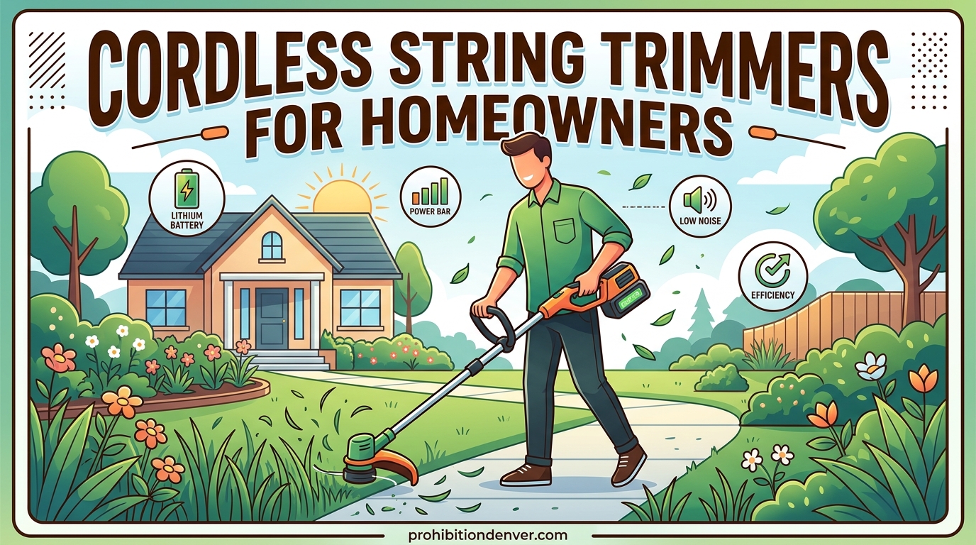 Cordless String Trimmers for Homeowners