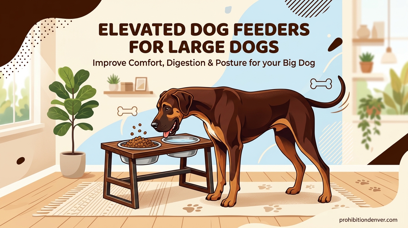 Elevated Dog Feeders for Large Dogs