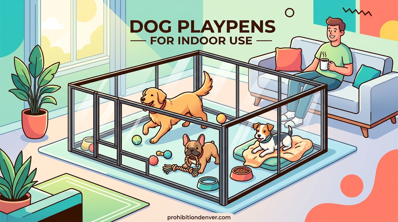 Dog Playpens for Indoor Use