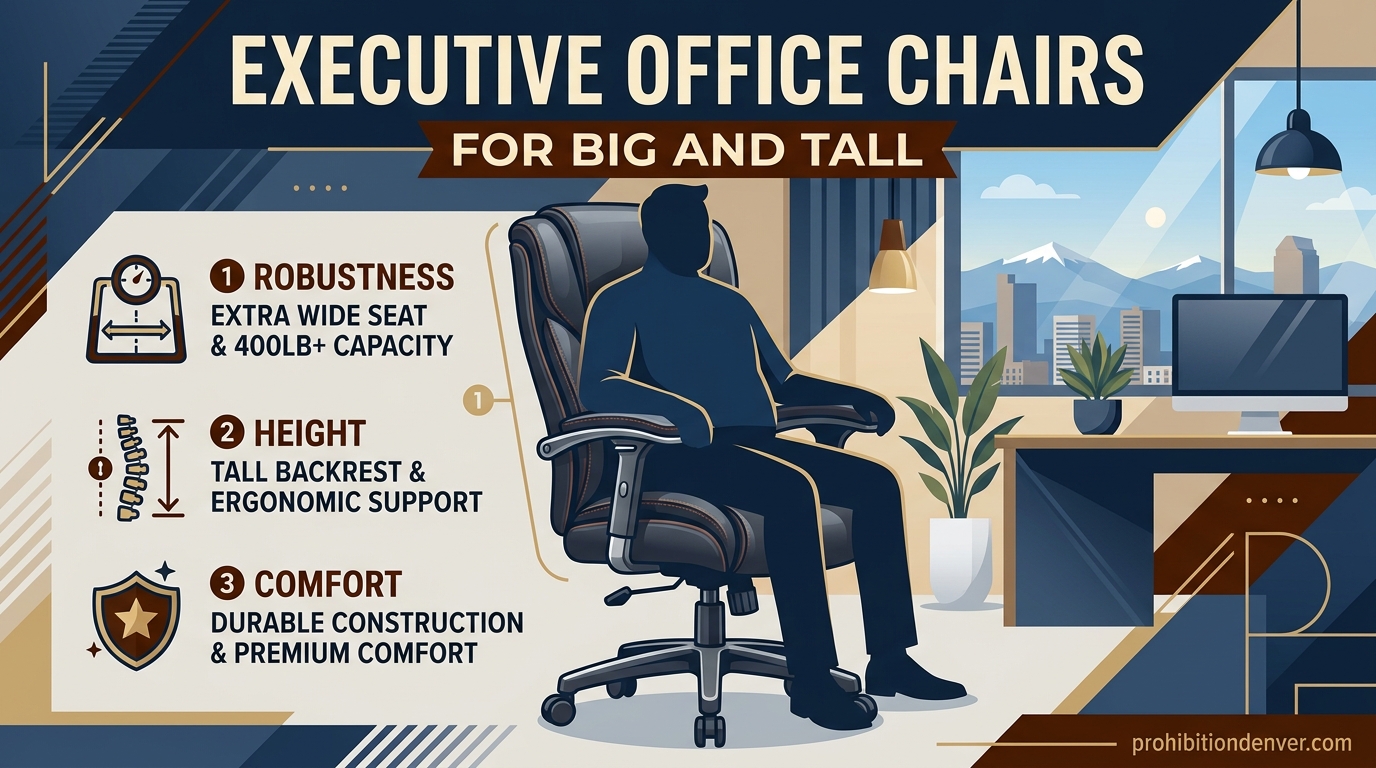 Executive Office Chairs for Big and Tall