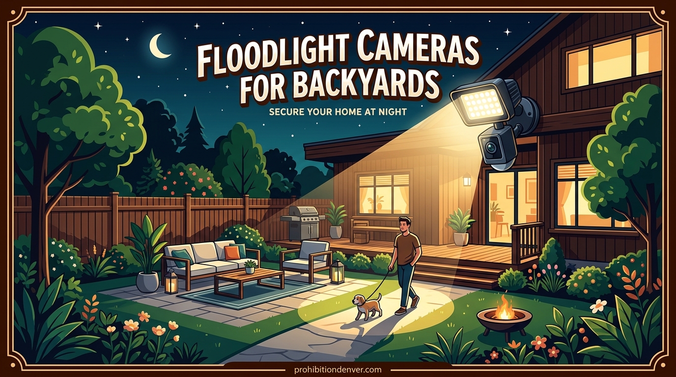 Floodlight Cameras for Backyards