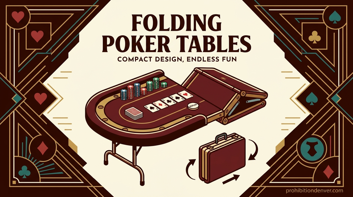Folding Poker Tables