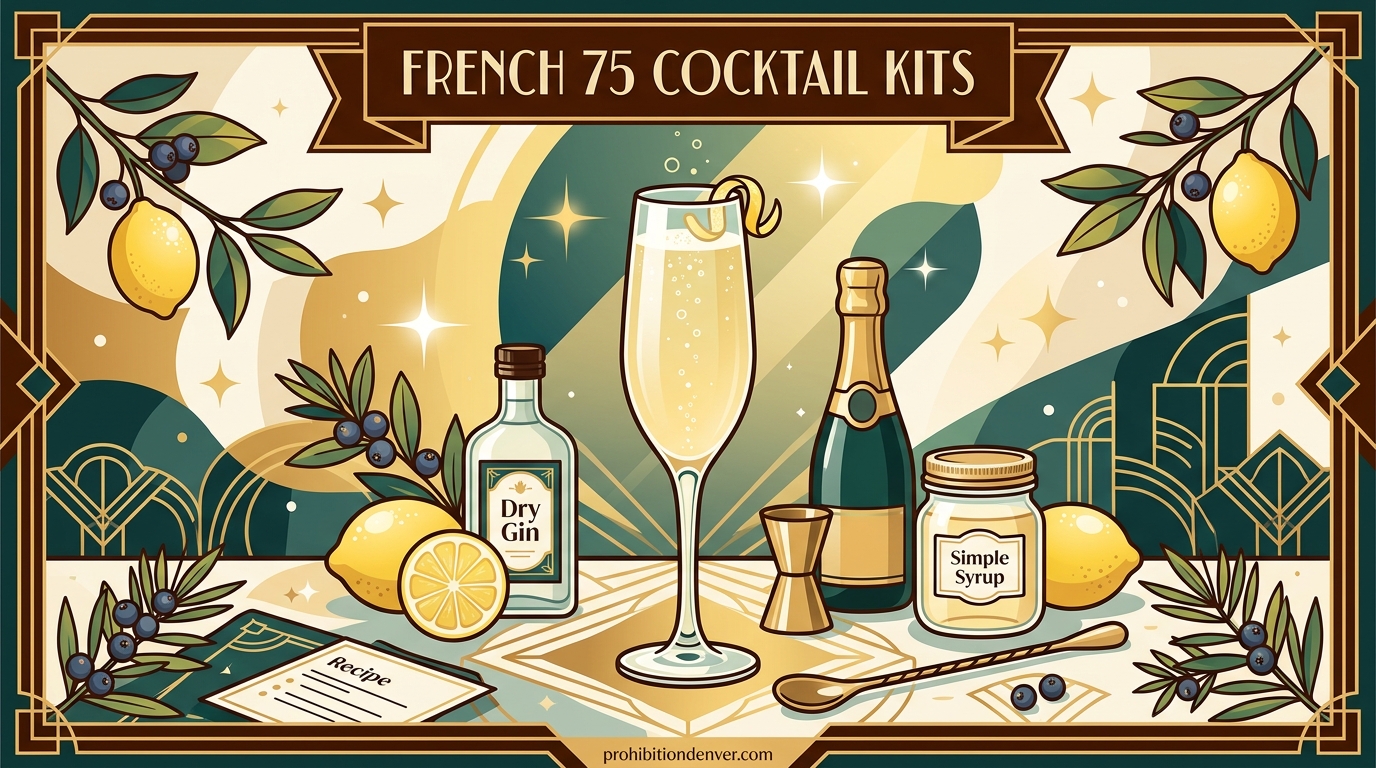 French 75 Cocktail Kits