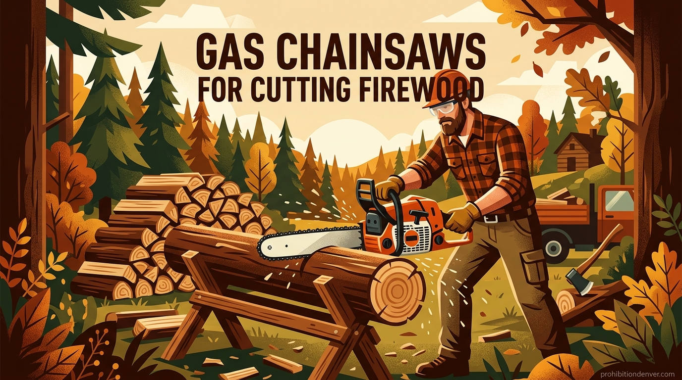 Gas Chainsaws for Cutting Firewood