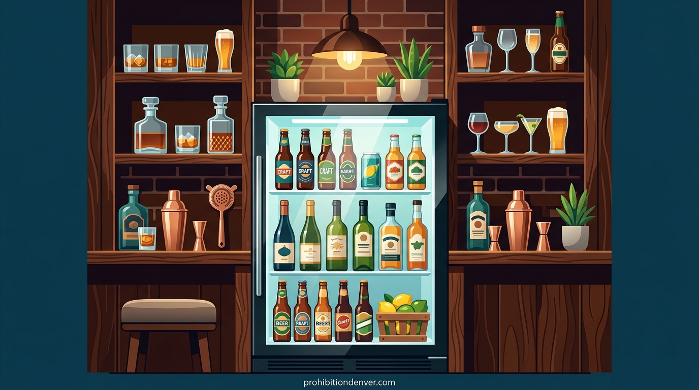 Glass Door Refrigerators for Home Bars