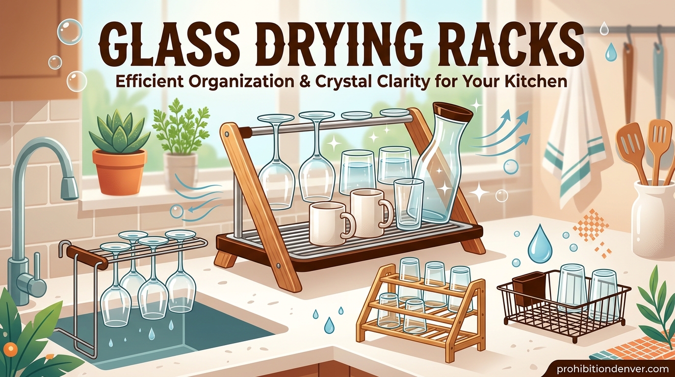 Glass Drying Racks