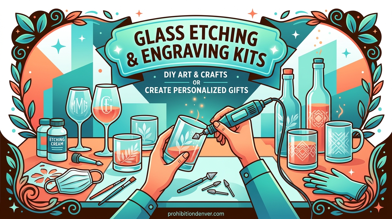 Glass Etching Engraving Kits