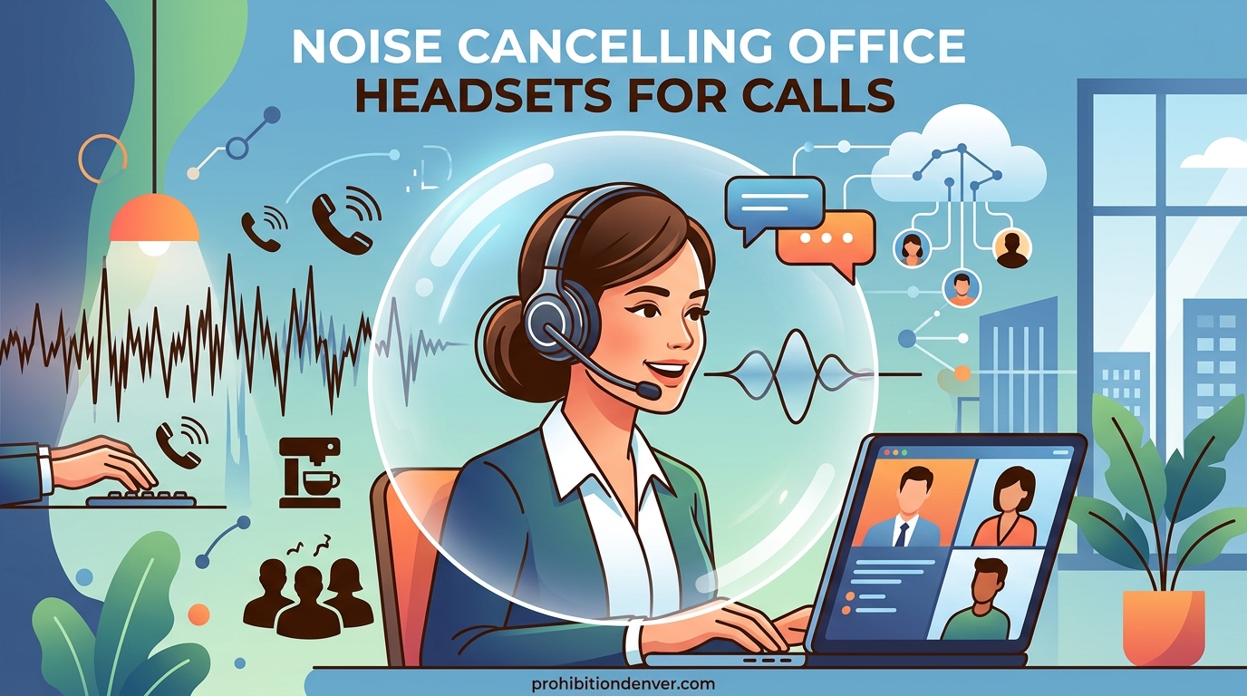 Noise Cancelling Office Headsets for Calls