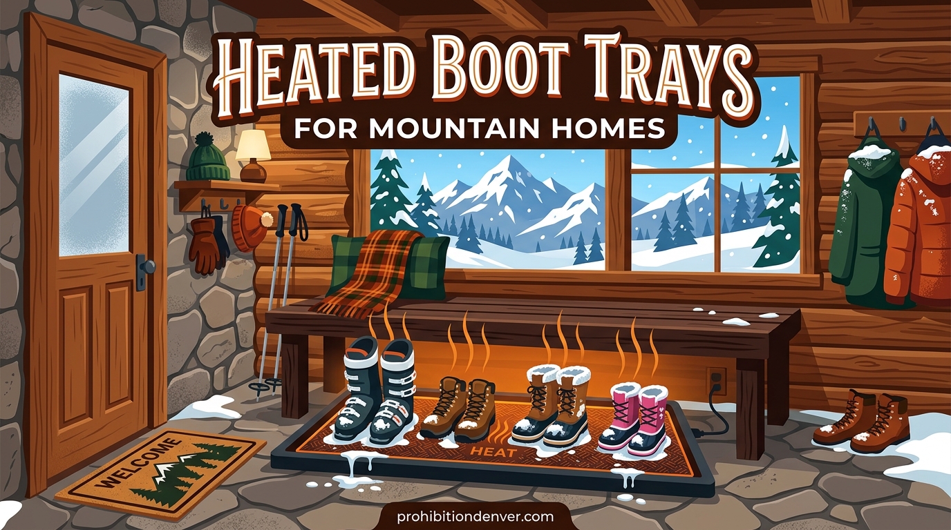 Heated Boot Trays for Mountain Homes