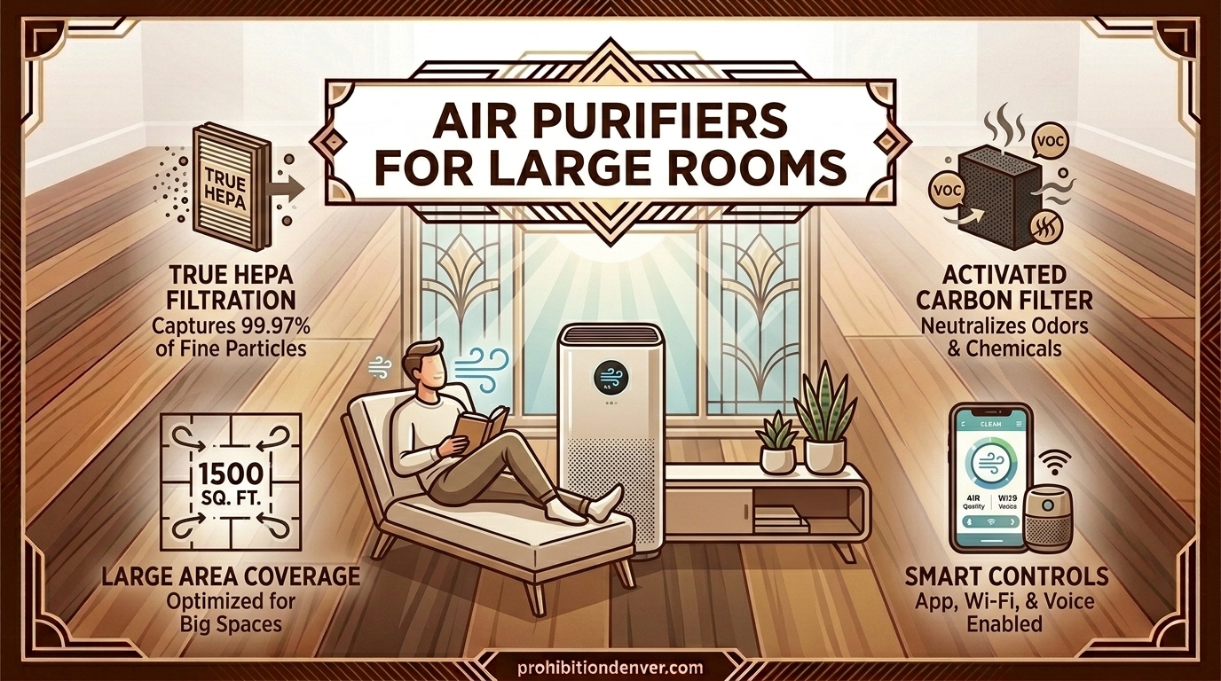 Air Purifiers for Large Rooms
