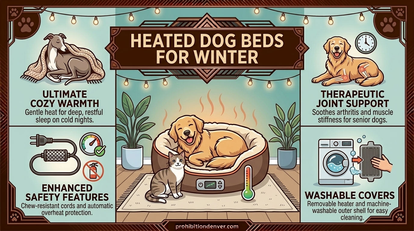 Heated Dog Beds for Winter