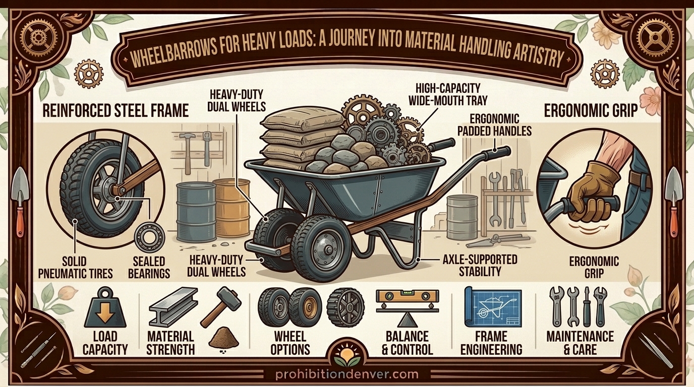 Wheelbarrows for Heavy Loads