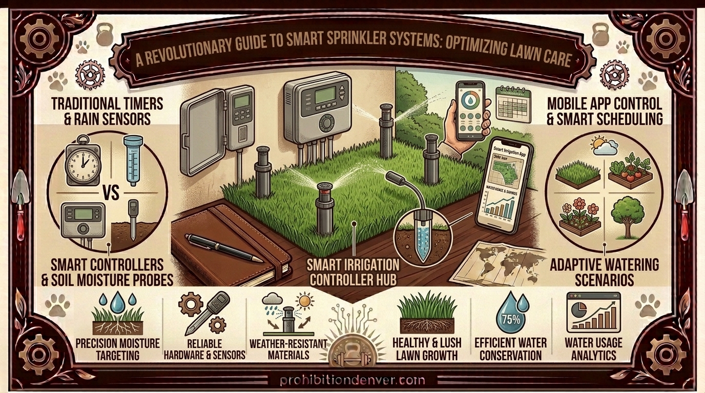 Smart Sprinkler Systems for Lawns