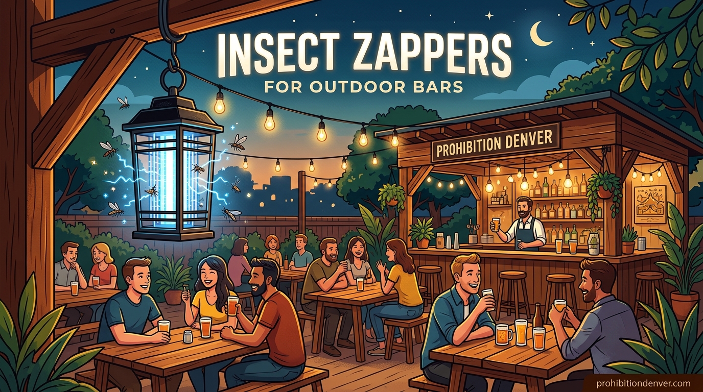 Insect Zappers for Outdoor Bars