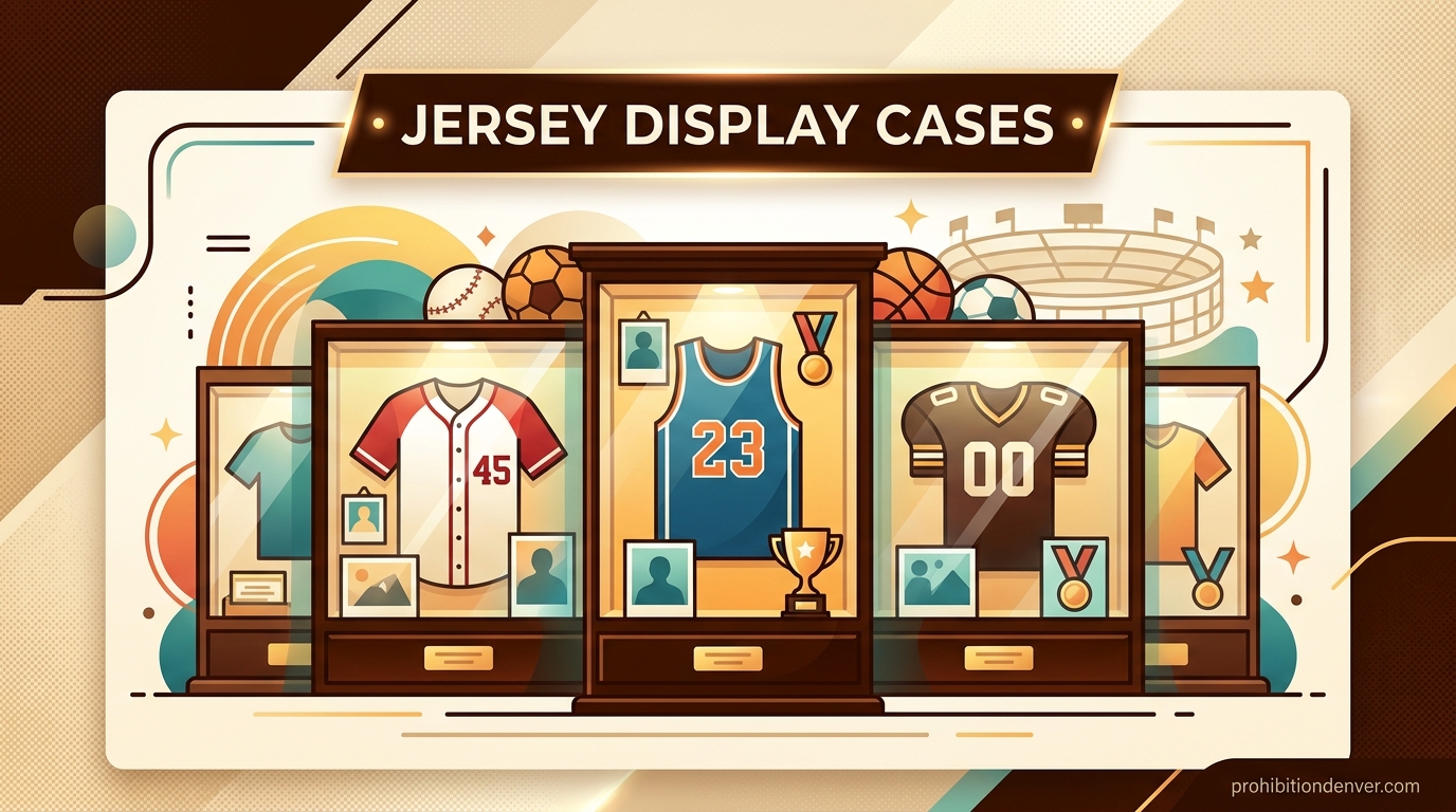 Jersey Display Cases