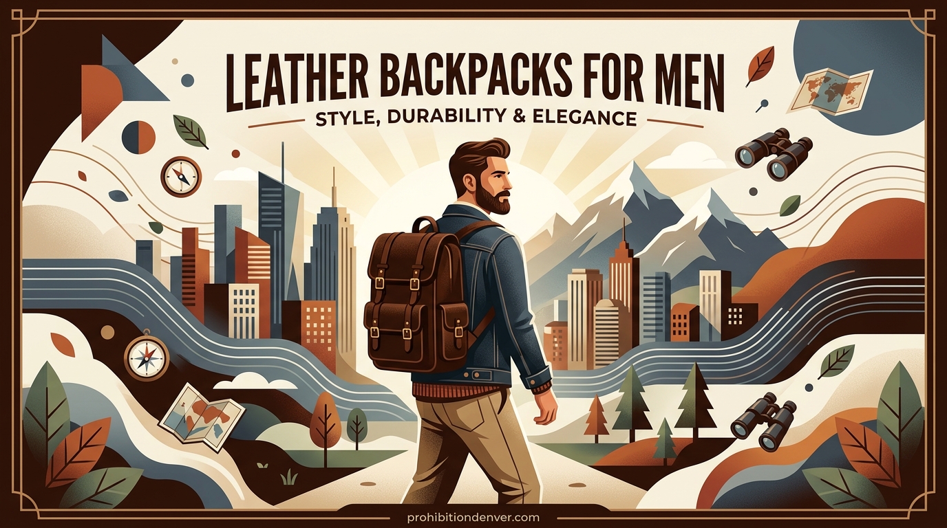 Leather Backpacks for Men