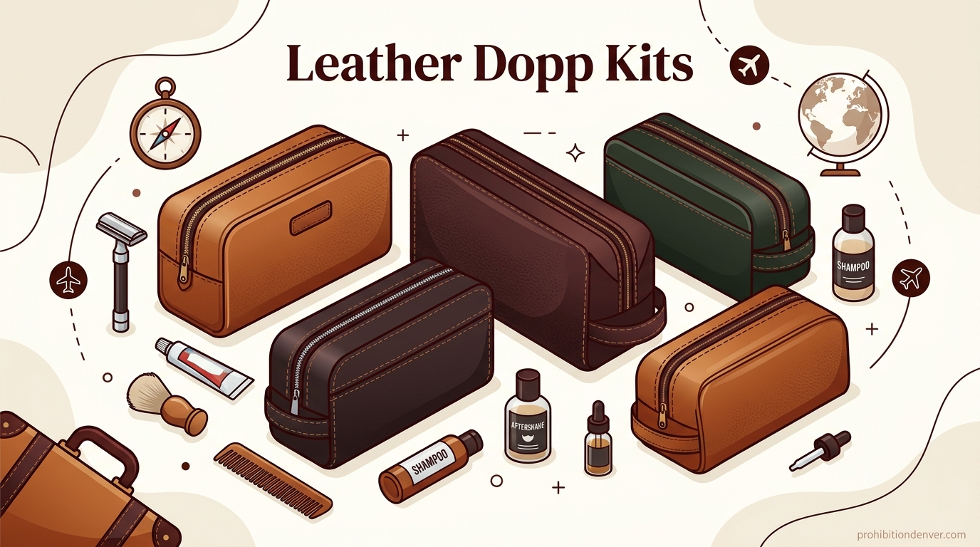 Leather Dopp Kits