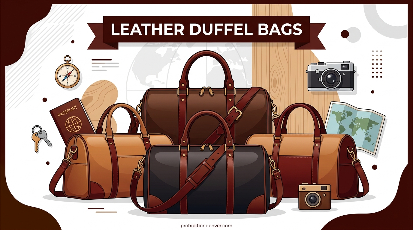 Leather Duffel Bags