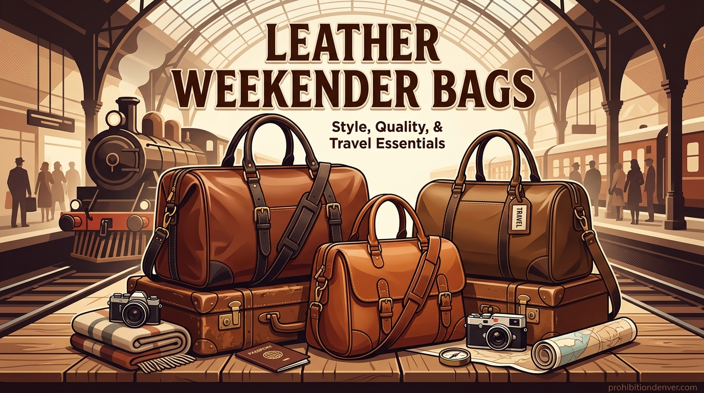 Leather Weekender Bags