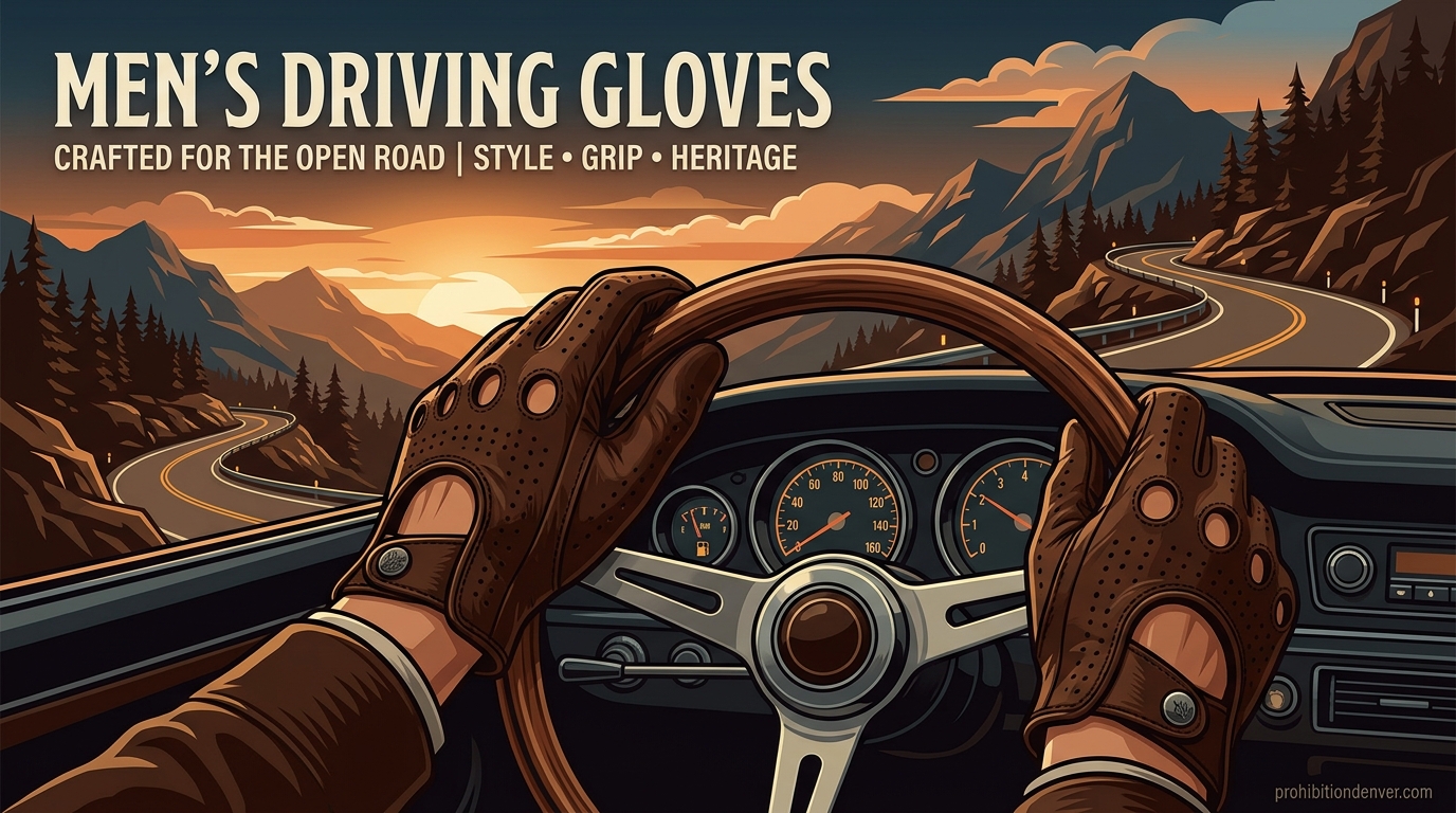 Mens Driving Gloves