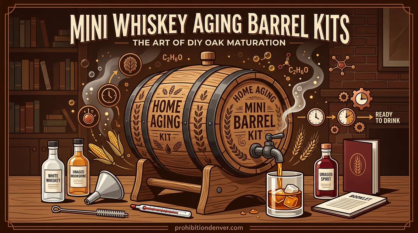 Mini Whiskey Aging Barrel Kits
