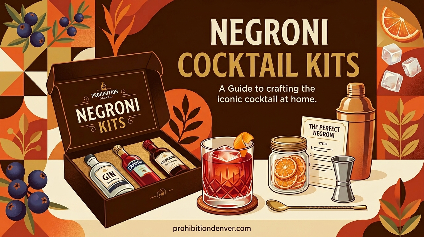 Negroni Cocktail Kits