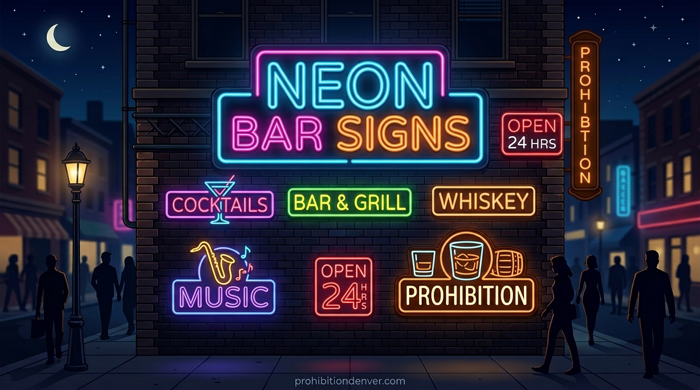 Neon Bar Signs