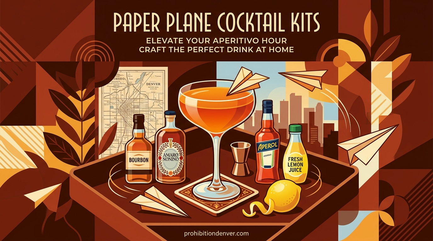 Paper Plane Cocktail Kits