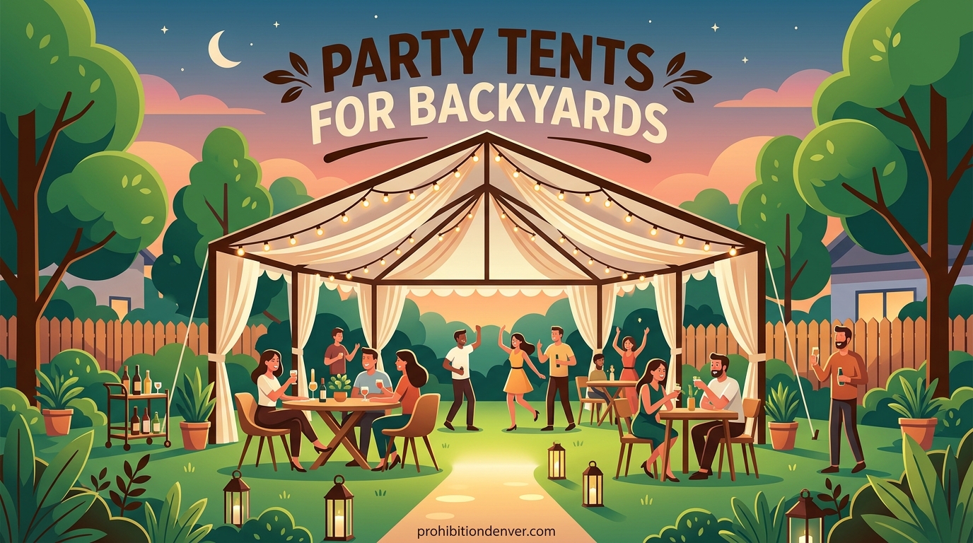 Party Tents for Backyards