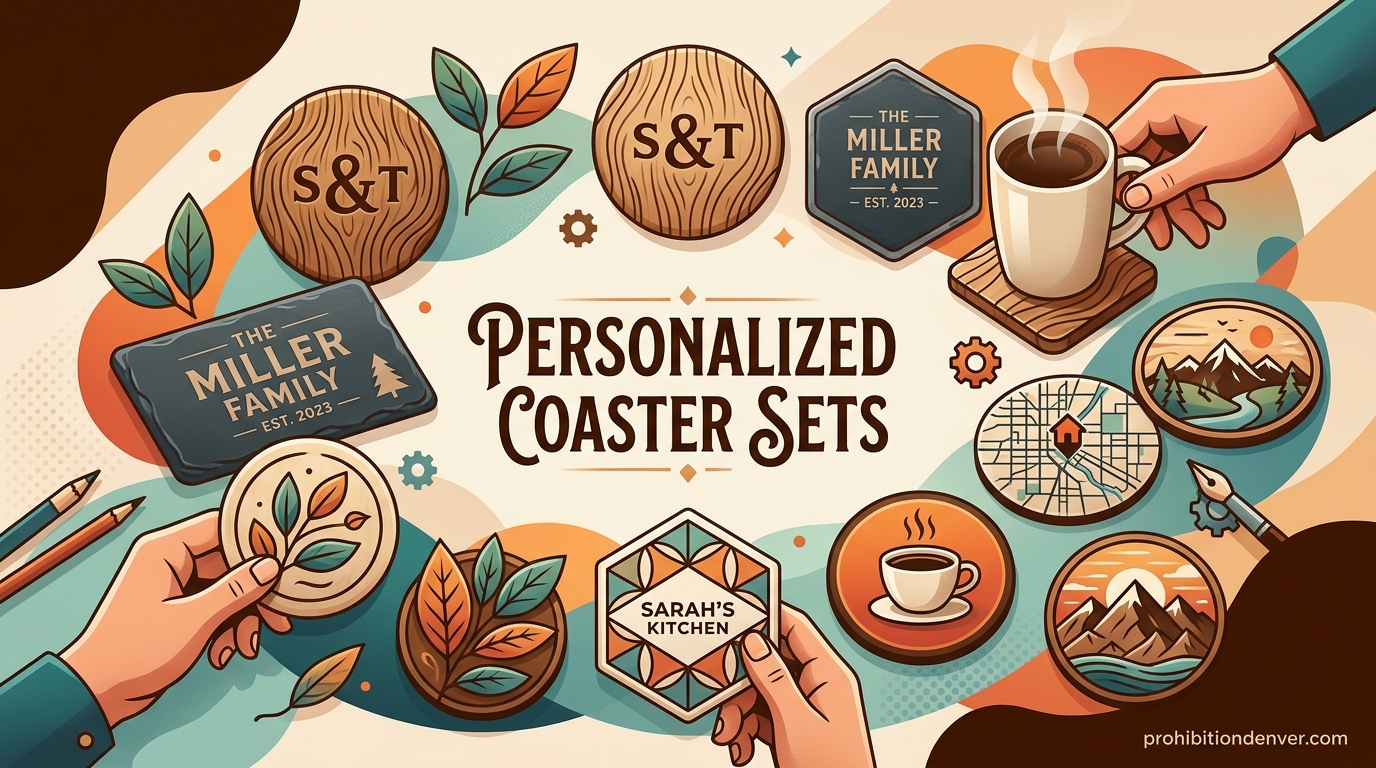 Personalized Coaster Sets