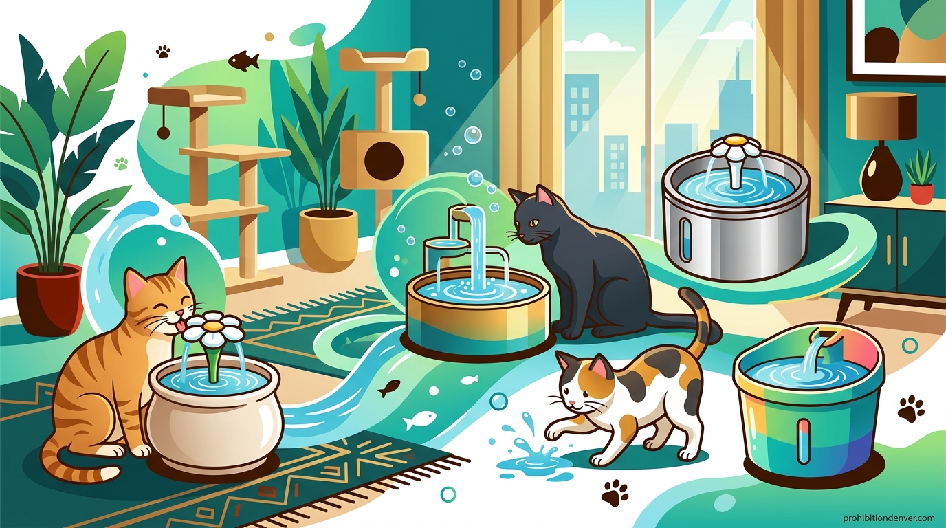 Pet Water Fountains for Cats