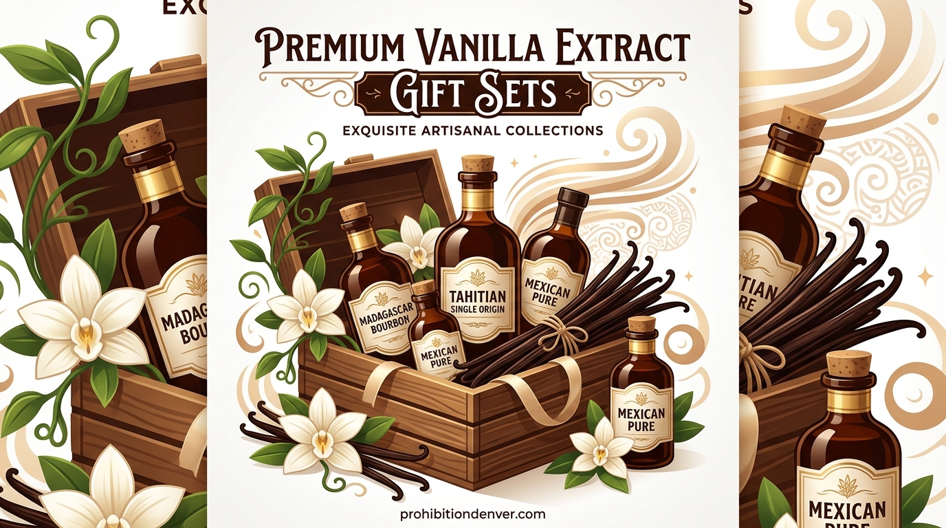 Premium Vanilla Extract Gift Sets