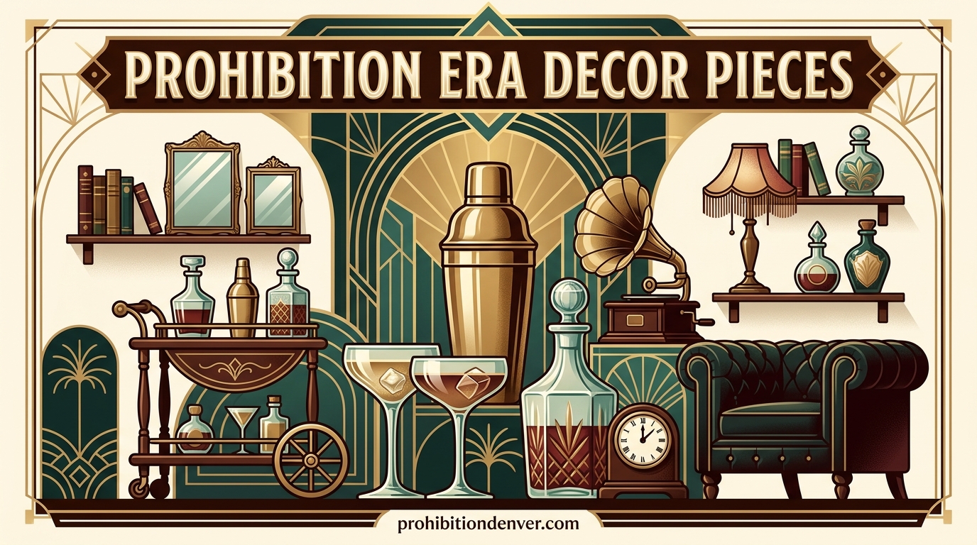 Prohibition Era Decor Pieces