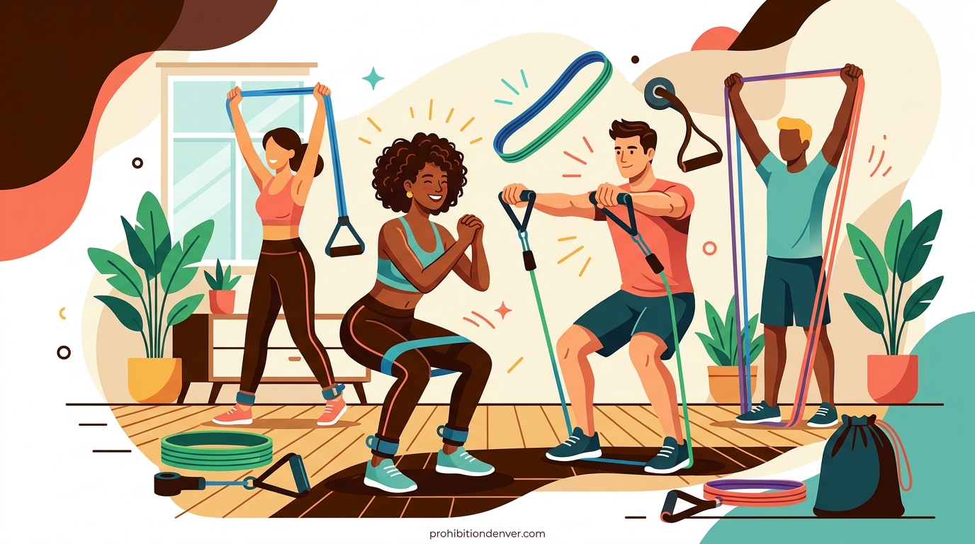 Resistance Band Sets for Home Workouts