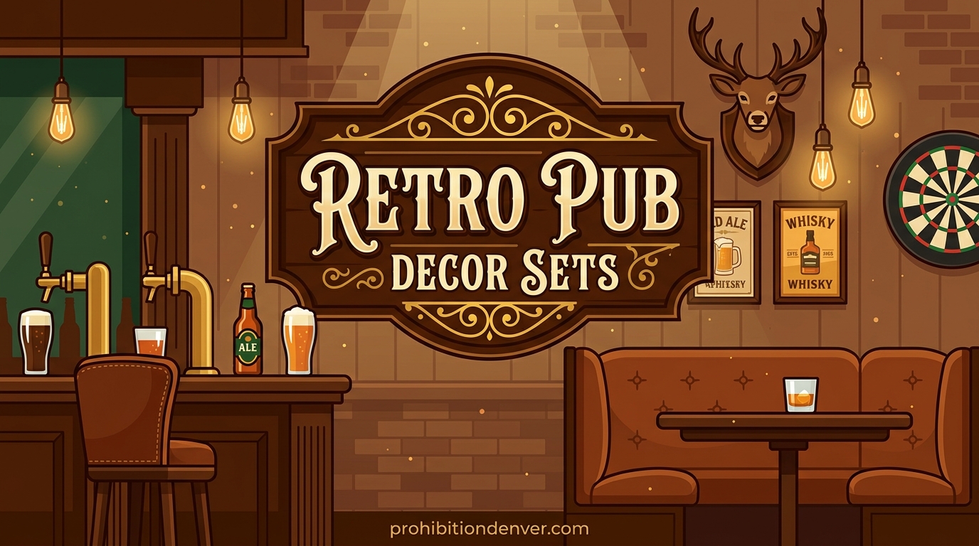 Retro Pub Decor Sets