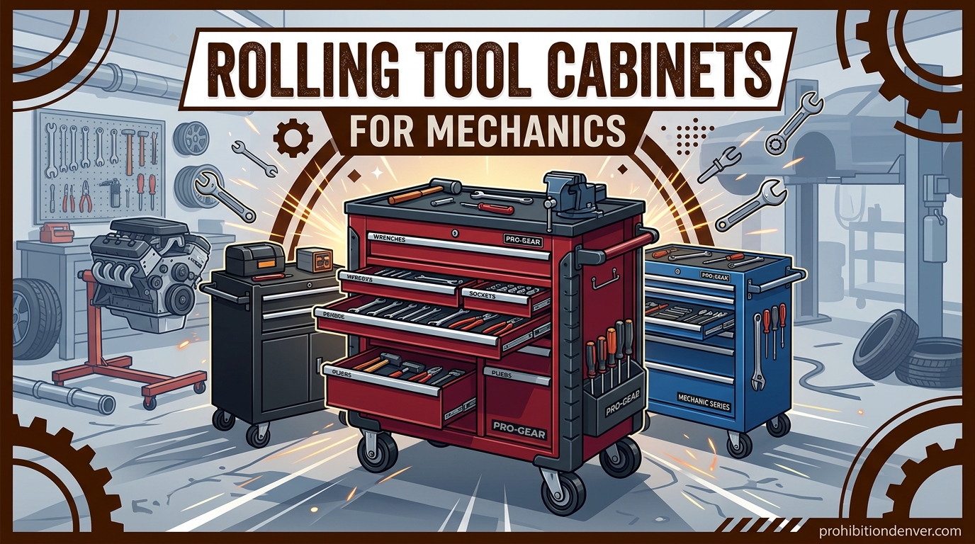 Rolling Tool Cabinets for Mechanics