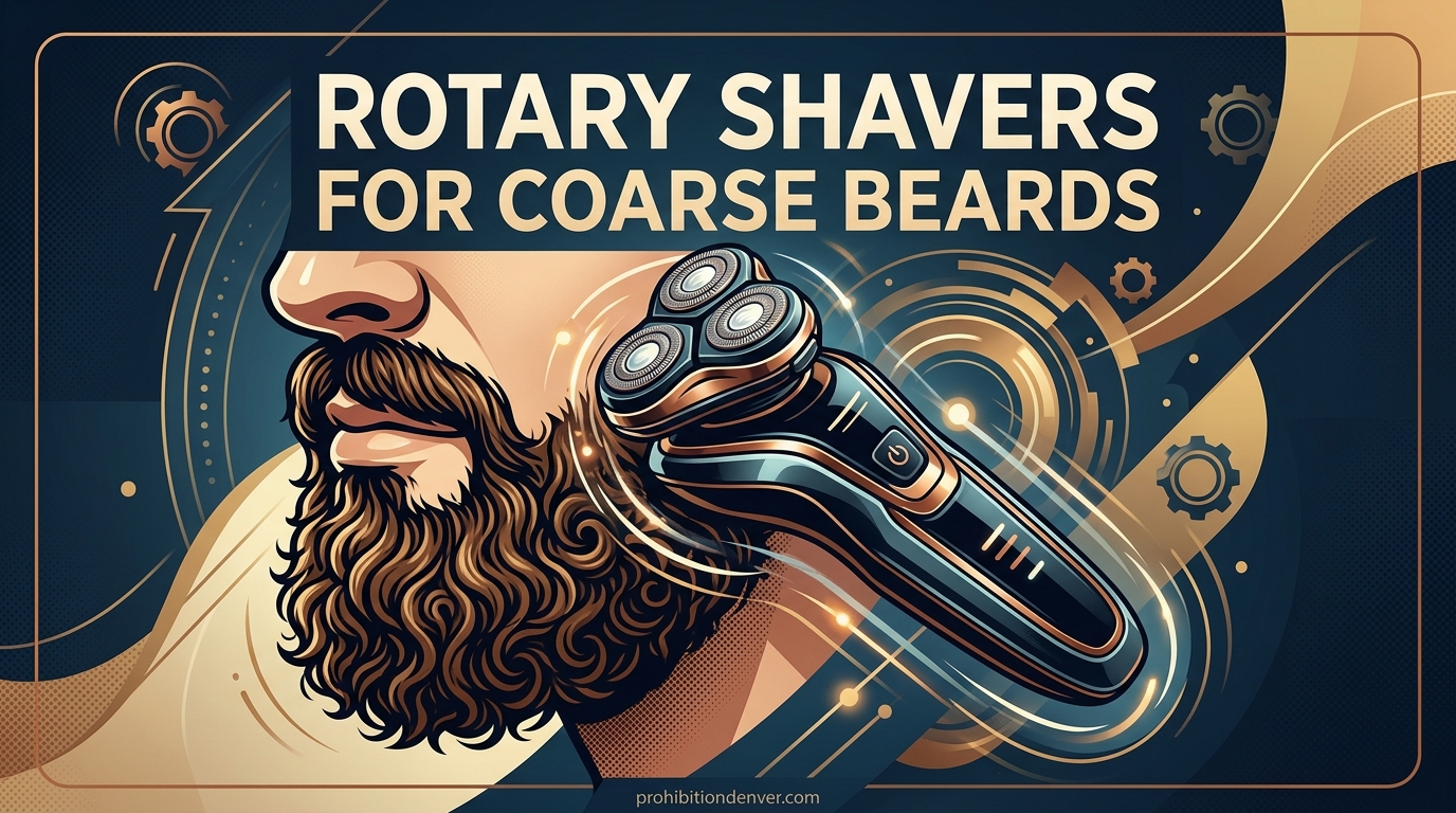 Rotary Shavers for Coarse Beards